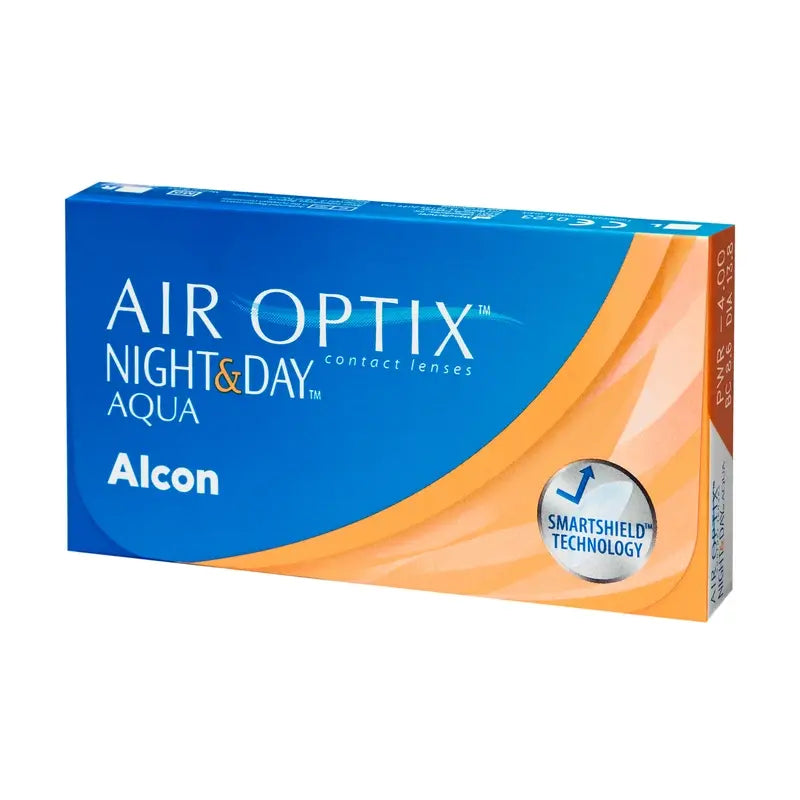 Air Optix Night&Day Aqua Lenti a contatto sferiche mensili, 6 unità
