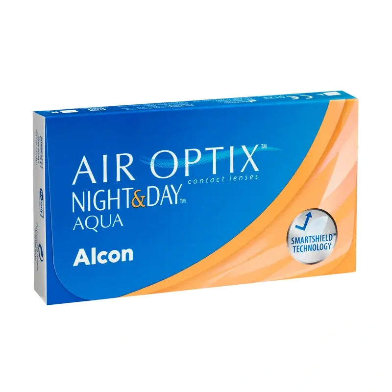 Air Optix Night&Day Aqua Lenti a contatto sferiche mensili, 6 unità