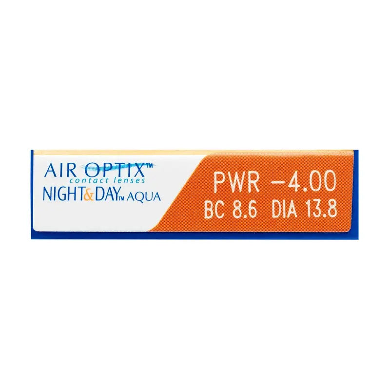 Air Optix Night&Day Aqua Lenti a contatto sferiche mensili, 6 unità