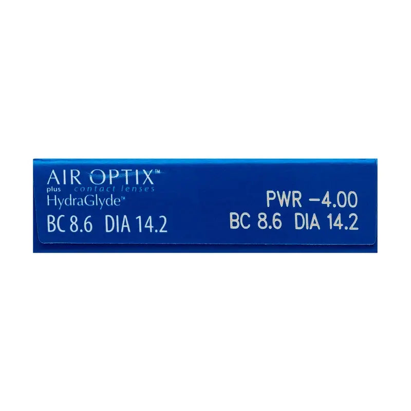 Air Optix Plus Hydraglade lenti a contatto sferiche mensili, 3 unità