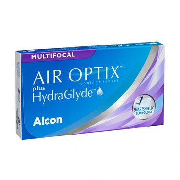 Air Optix Plus HydraGlyde lenti multifocali mensili, 3 unità