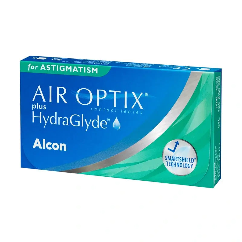 Air Optix Plus HydraGlyde lenti toriche mensili , 6 unità