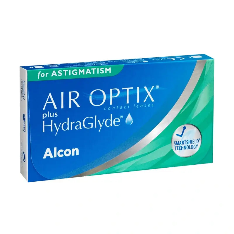Air Optix Plus HydraGlyde lenti toriche mensili , 6 unità