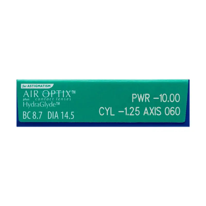 Air Optix Plus HydraGlyde lenti toriche mensili , 6 unità