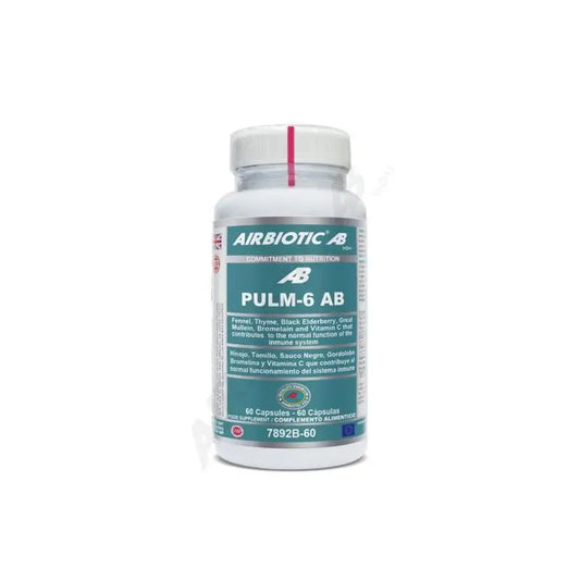 Airbiotic Pulm-6 Ab , 60 capsules