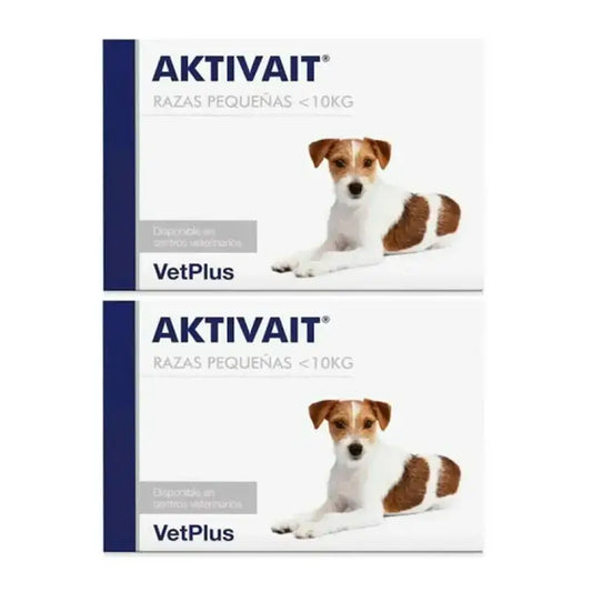 Aktivait Cani di piccola taglia in blister, confezione da 2 x 60 compresse