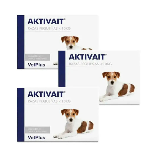 Aktivait Cane di piccola taglia in blister, confezione da 3 x 60 compresse