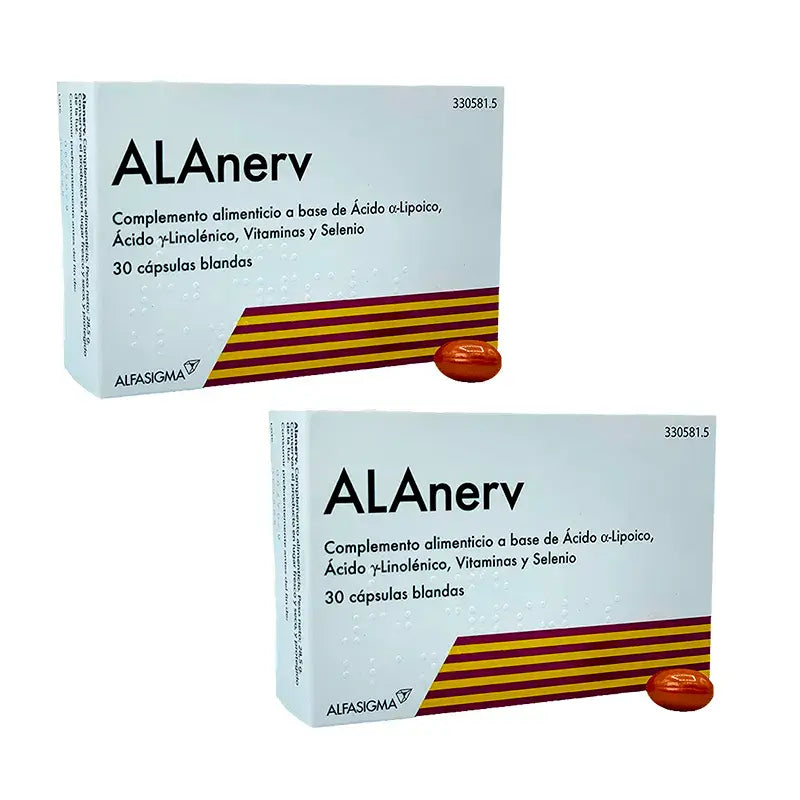 ALAnerv Confezione 2 X 30 Capsule Molli