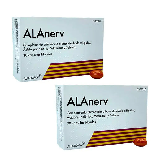 ALAnerv Confezione 2 X 30 Capsule Molli