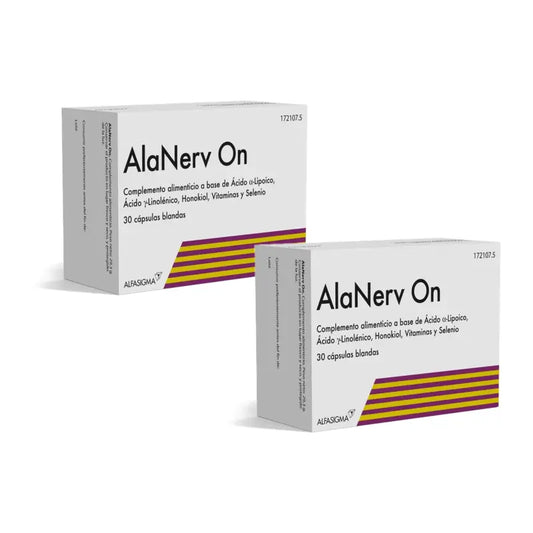 AlanervON Confezione da 2 x 30 capsule molli