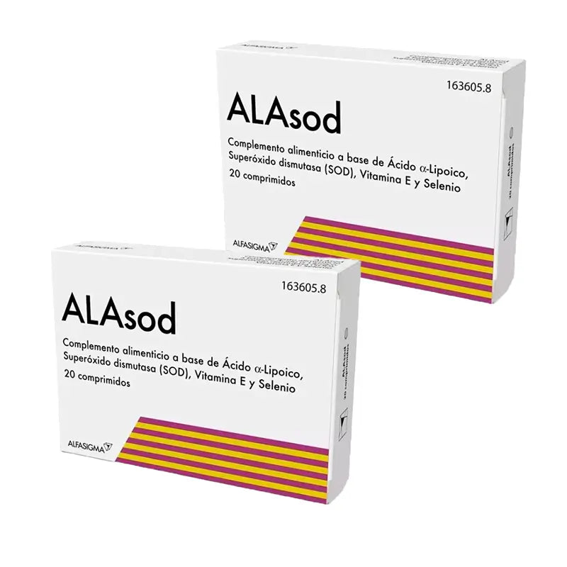 Confezione ALAsod, 2 x 20 compresse