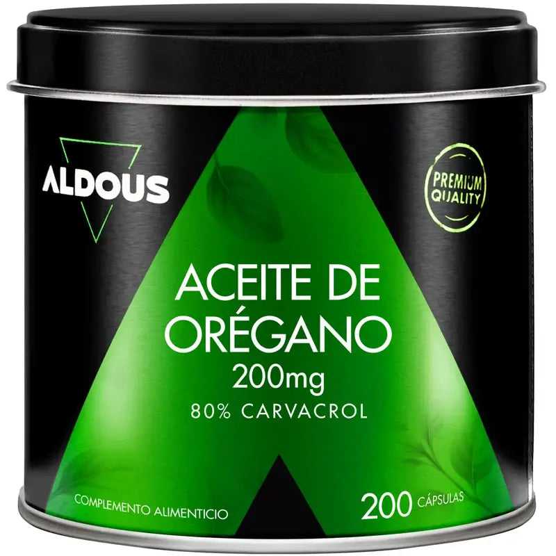 Olio di origano Aldous Bio, 200 perle