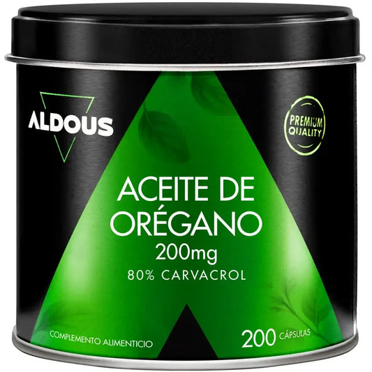 Olio di origano Aldous Bio, 200 perle