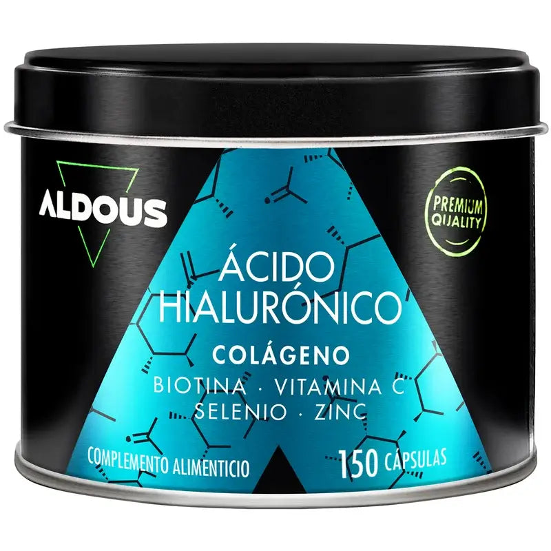 Acido ialuronico Aldous Bio con collagene, vitamine e minerali, 120 capsule