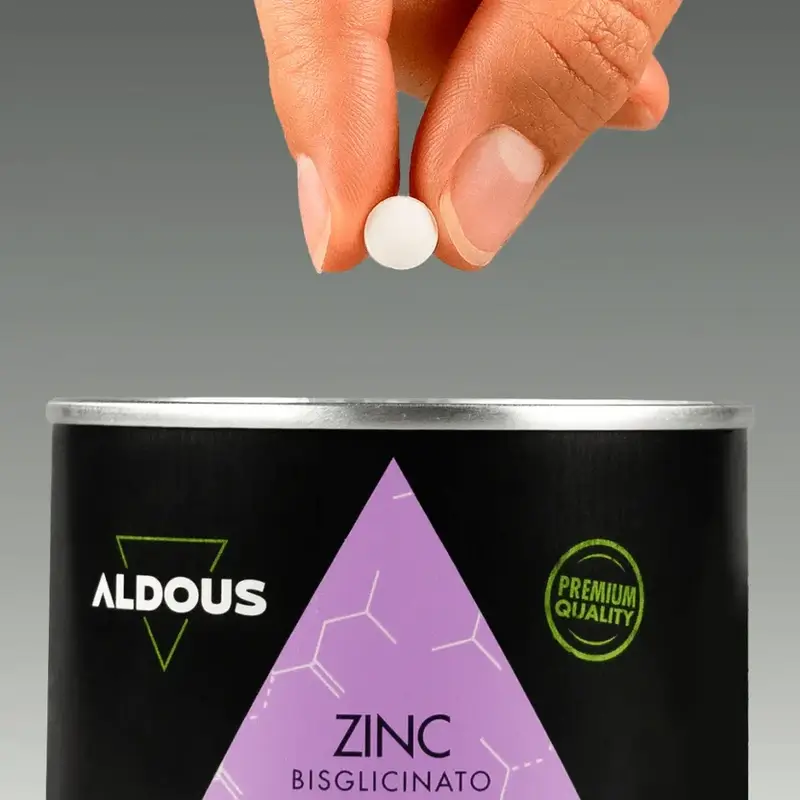 Aldous Bio Zinco bisglicinato 25 Mg, 500 compresse