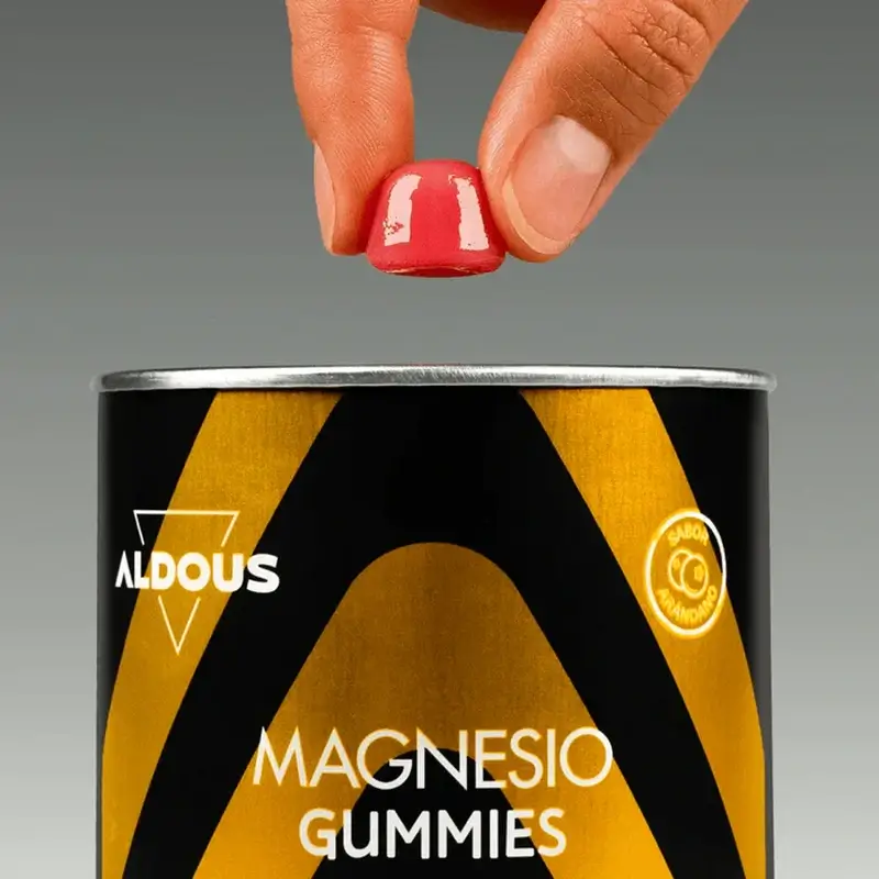 Aldous Bio Magnesio Citrato Gomme , 120 gommine