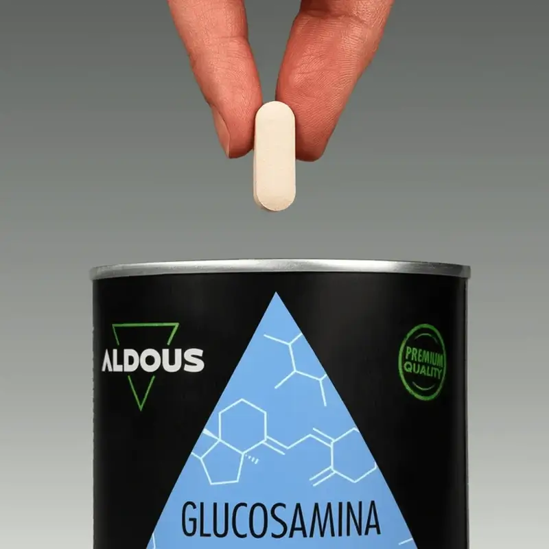 Aldous Bio Glucosamina, condroitina, Msm, collagene, acido ialuronico, zinco, calcio e vitamina D3 , 200 compresse
