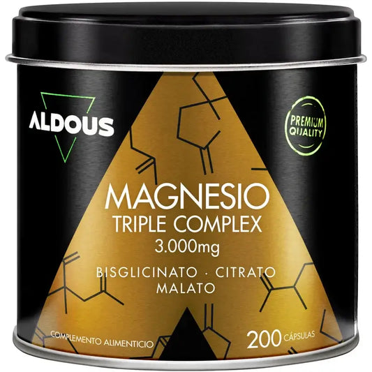 Aldous Bio Magnesium Complex Triple 3000Mg, 200 capsule