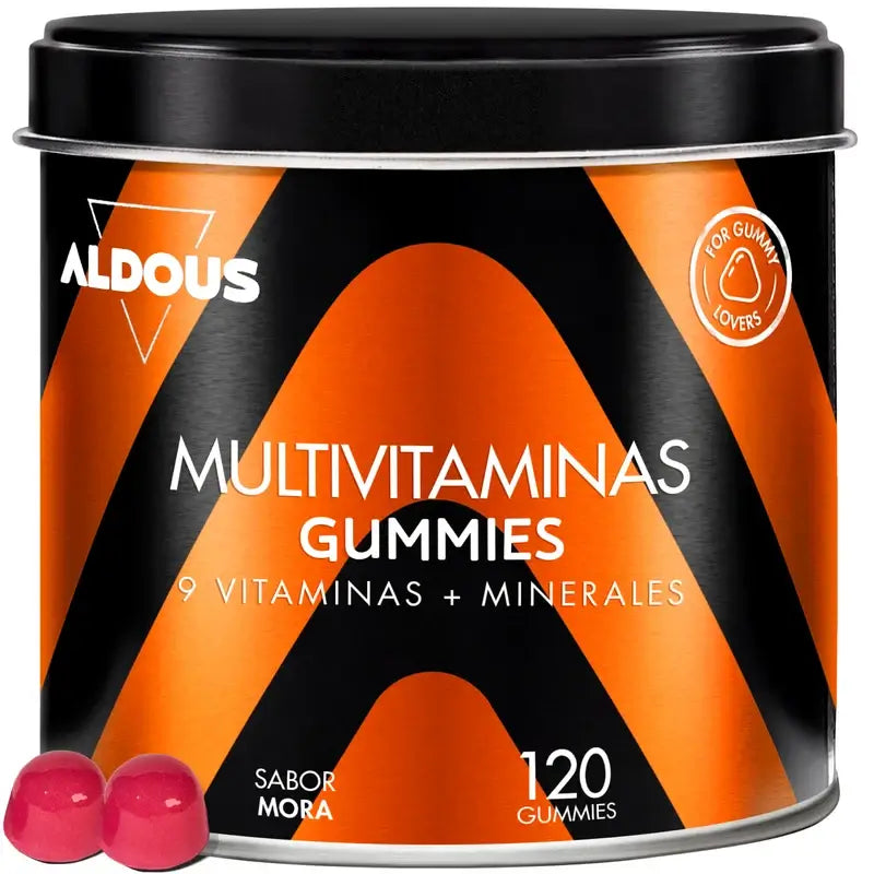 Aldous Bio Multivitamine in Gummies , 120 gummies