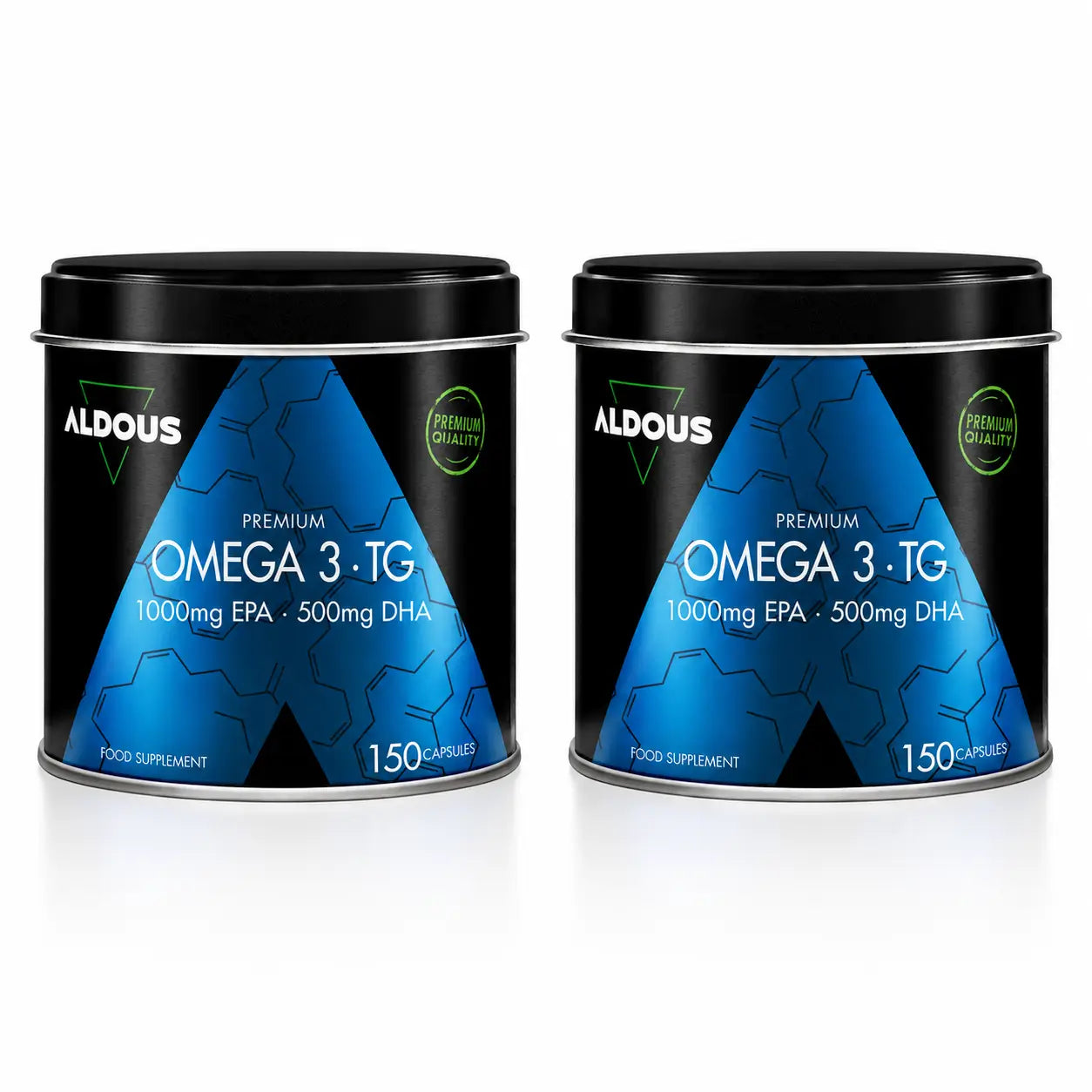 Aldous Bio Omega 3 Premium Capsule , 150 , confezione 2