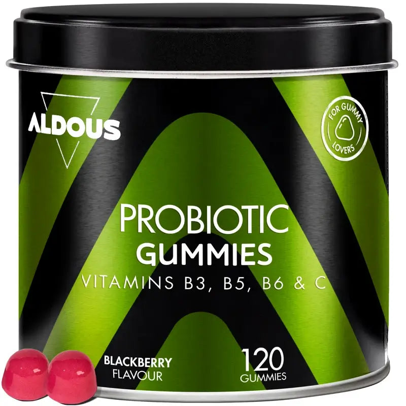 Aldous Bio Probiotici con Vitamine in Gummies , 120 Gummies