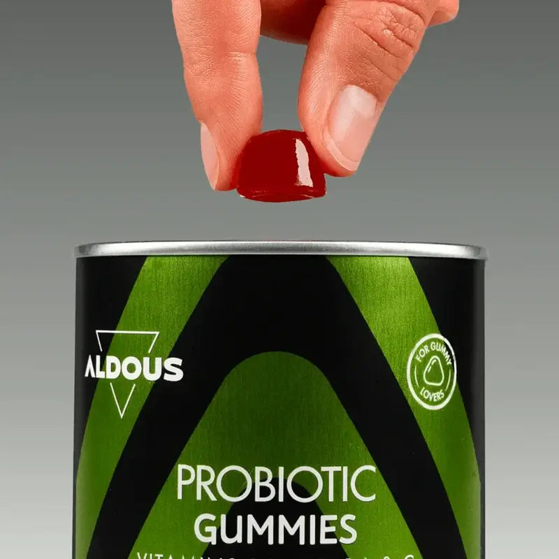 Aldous Bio Probiotici con Vitamine in Gummies , 120 Gummies