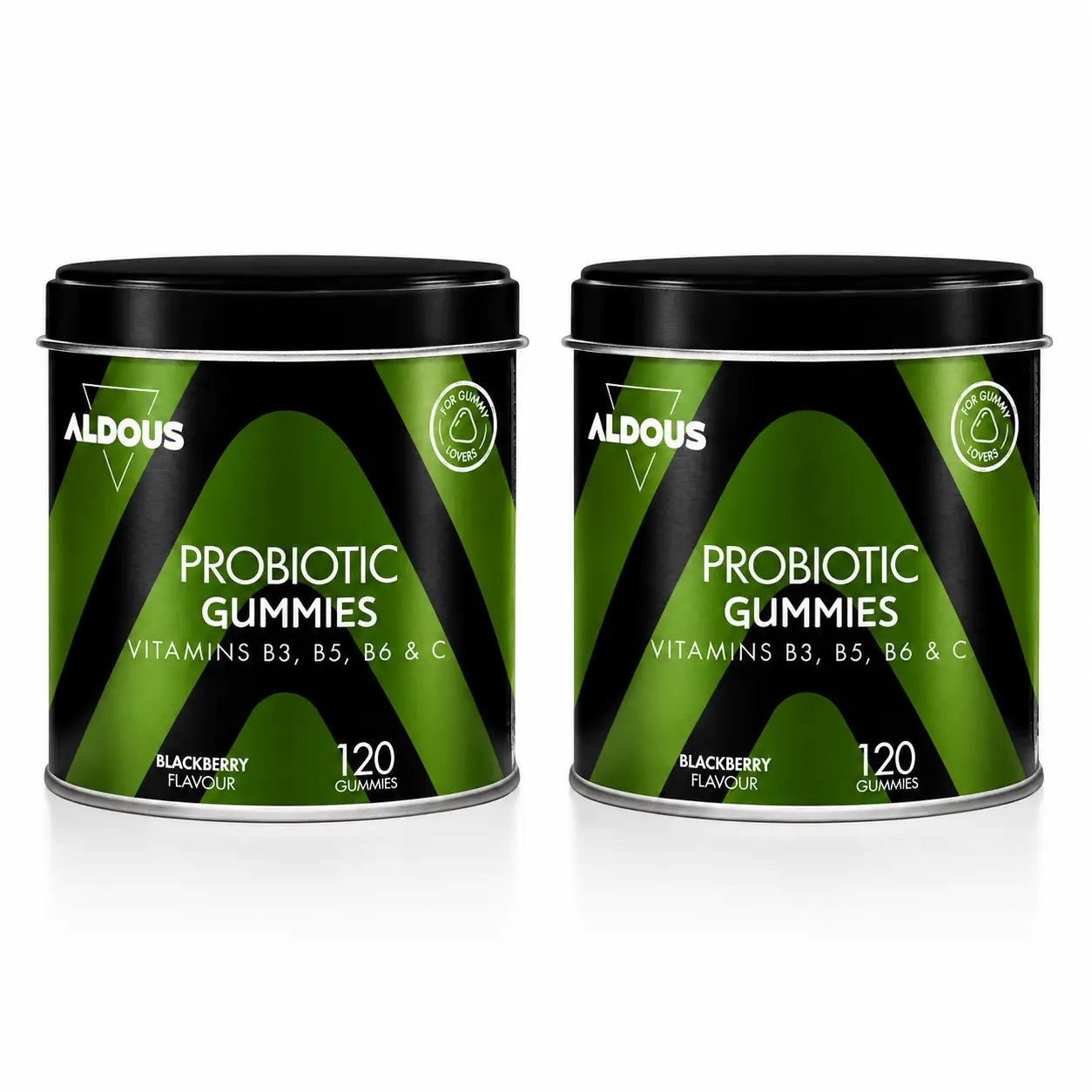 Aldous Bio Probiotici con Vitamine in Gummies , 120 , confezione 2