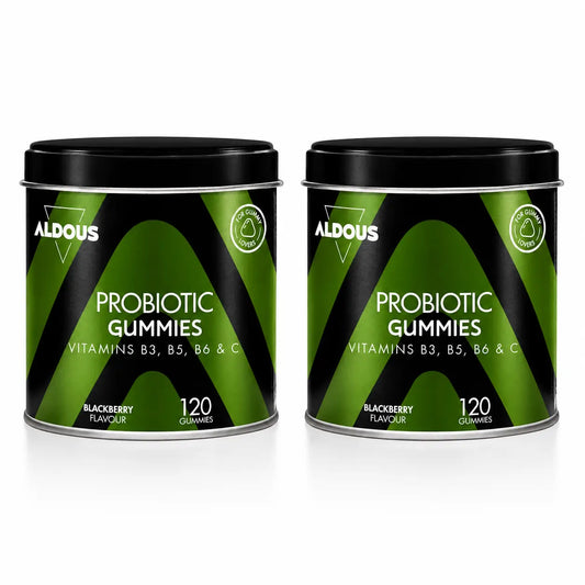 Aldous Bio Probiotici con Vitamine in Gummies , 120 , confezione 2