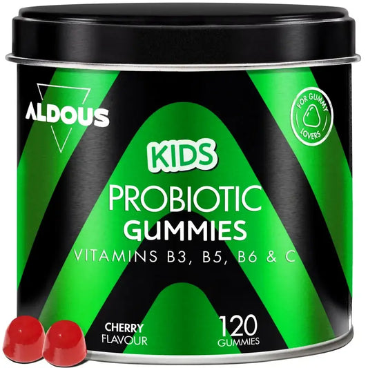 Aldous Bio Probiotici con Vitamine per Bambini in Gummies , 120 gummies