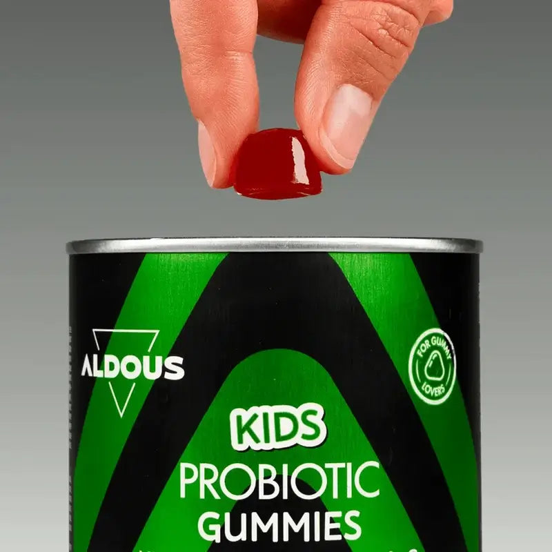 Aldous Bio Probiotici con Vitamine per Bambini in Gummies , 120 gummies