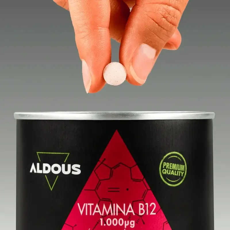 Aldous Bio Vitamina B12 con acido folico , 400 compresse