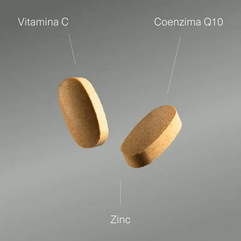 Aldous Bio Vitamina C con zinco e coenzima Q10, 400 compresse