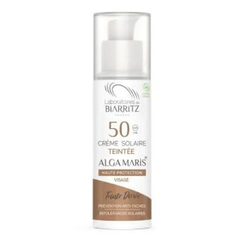 Alga Maris - Lab. Biarritz Facial Cream Golden Colour Spf50 50Ml.