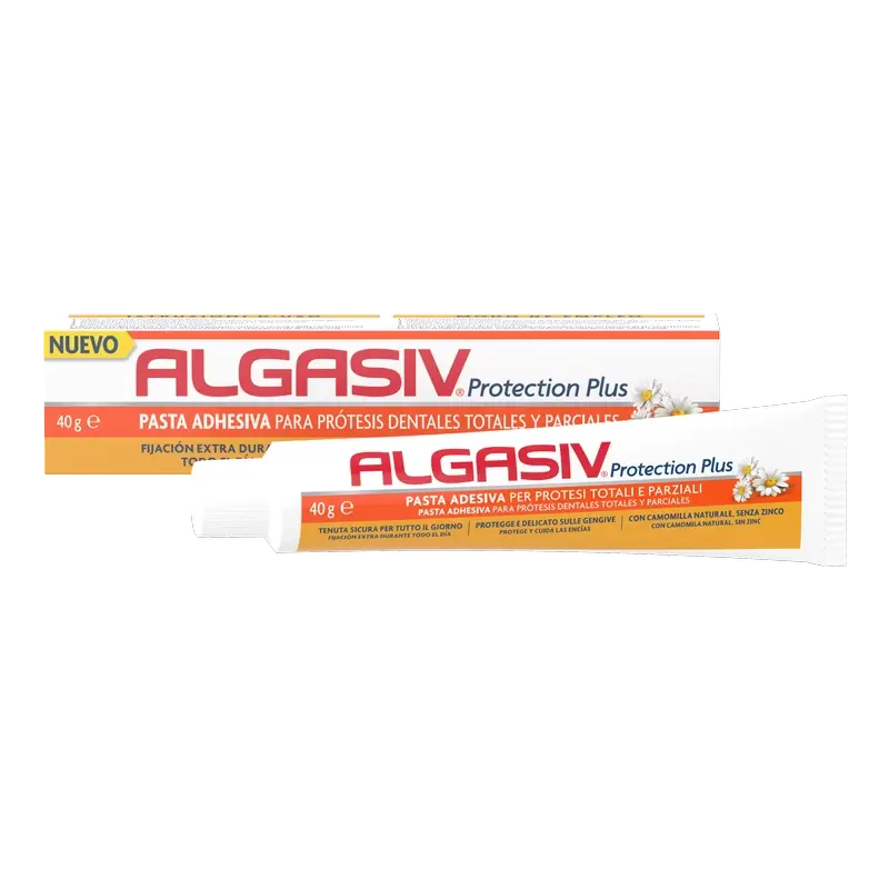Algasiv Protezione Plus Pasta adesiva 40Gr