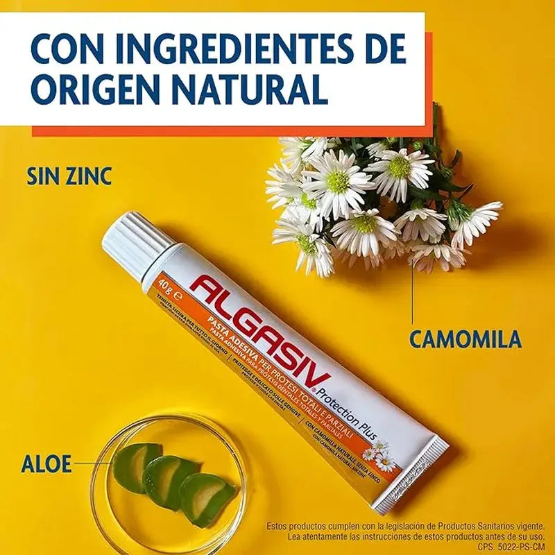 Algasiv Protezione Plus Pasta adesiva 40Gr