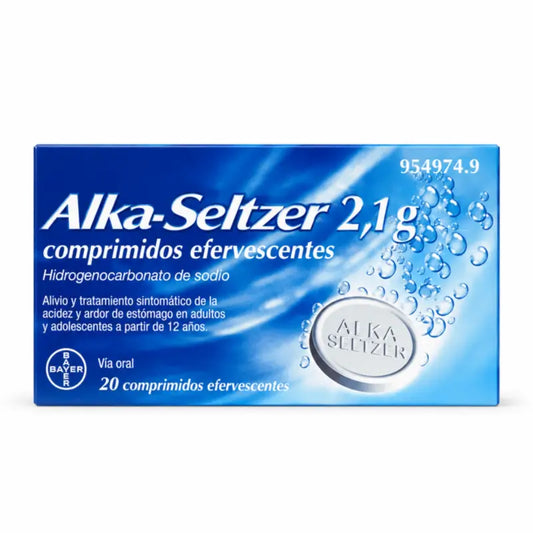 Alka Seltzer Antiacido 20 Compresse Effervescenti