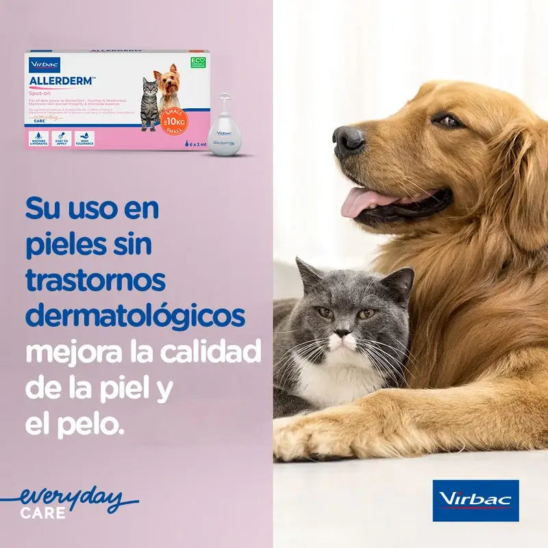 Virbac Allerderm Spot-On 2 ml 6 Pipette