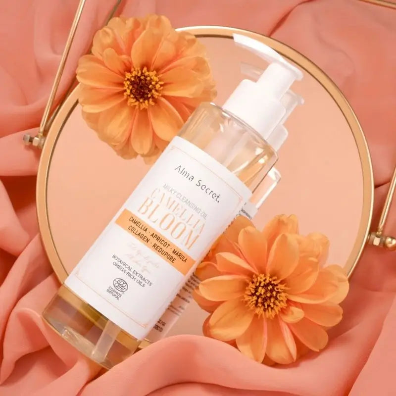 Alma Secret Camellia Bloom 'Olio al latte' Olio struccante 200ml