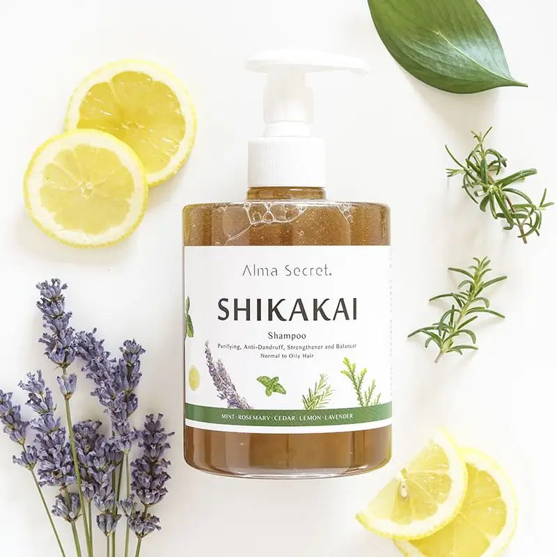 Alma Secret Shikakai Shampoo (perdita di capelli, grasso, forfora e dermatite)