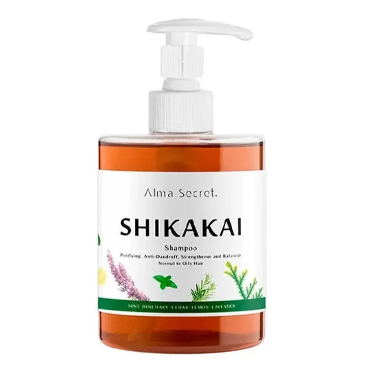 Alma Secret Shikakai Shampoo (perdita di capelli, grasso, forfora e dermatite)