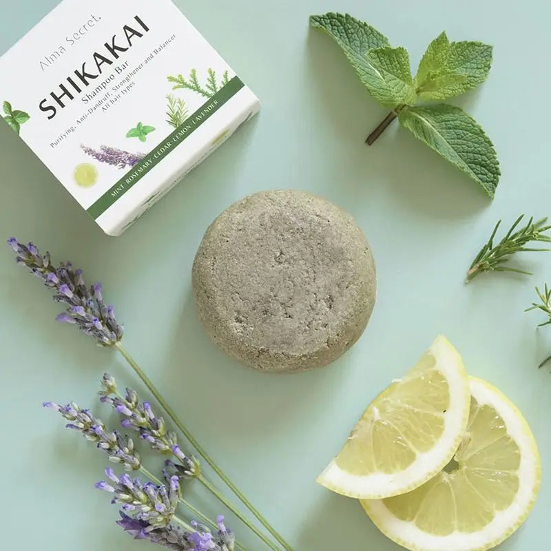 Alma Secret Shikakai Shampoo solido (perdita di capelli, forfora e dermatite)