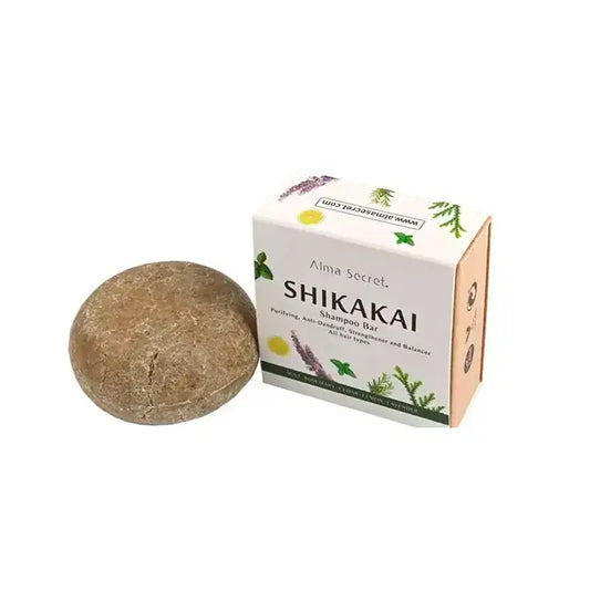 Alma Secret Shikakai Shampoo solido (perdita di capelli, forfora e dermatite)