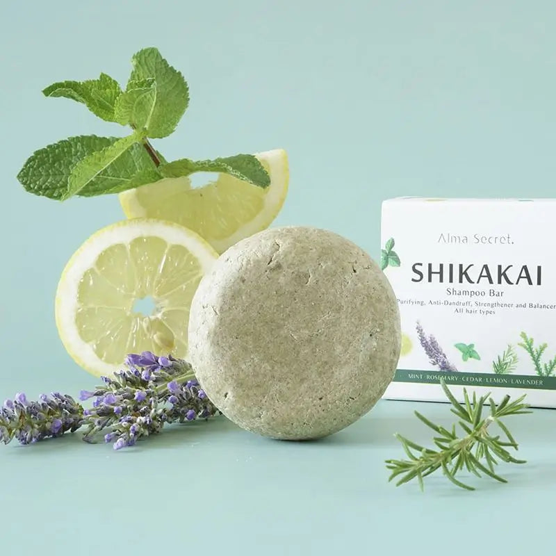Alma Secret Shikakai Shampoo solido (perdita di capelli, forfora e dermatite)