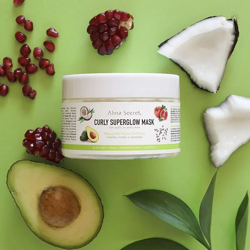 Alma Secret Curly Superglow Mask (capelli ricci o mossi)