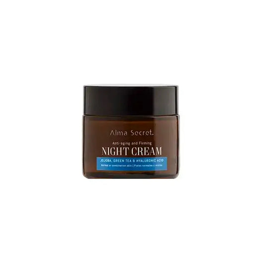 Alma Secret Anti-Età Riparazione Notte Jojoba, Tè Verde e Ialuronico