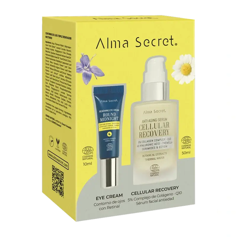 Alma Secret Pack Recupero cellulare 50 Ml + Contour Midnight Retinal 10 Ml