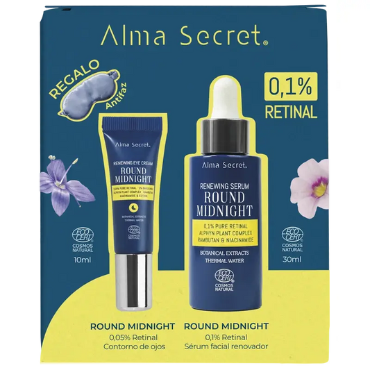 Alma Secret Pack Siero retinico 0,1% 30 Ml + Contorno occhi retinico 10 Ml + Maschera