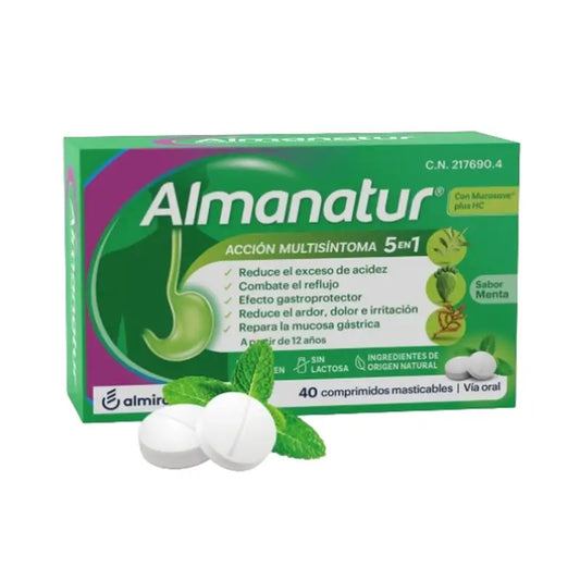Almanatur Menta piperita, 40 Compresse