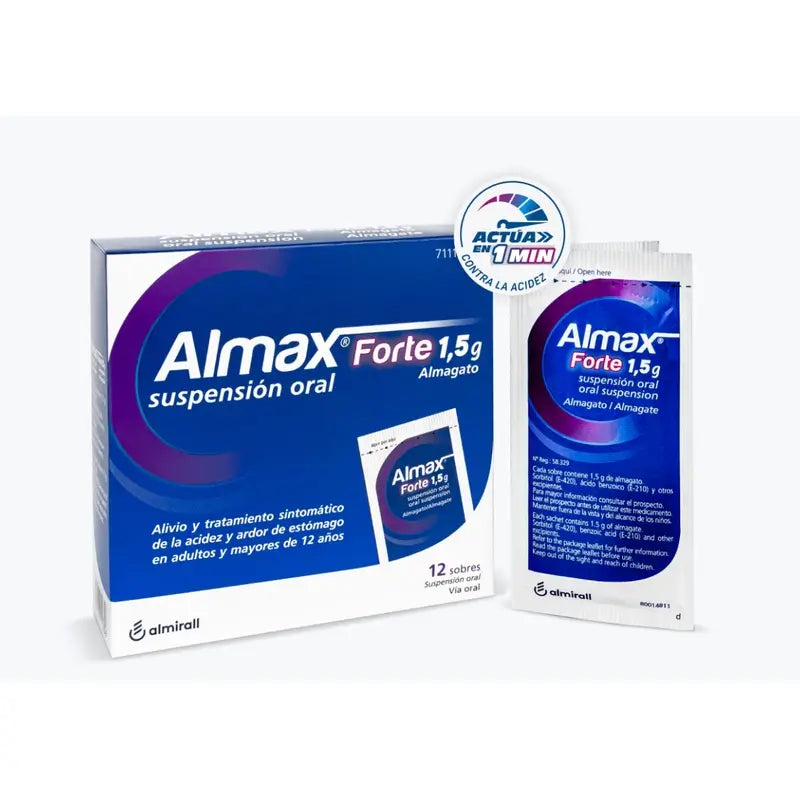 Almax Forte 1,5 g 12 bustine Sospensione orale