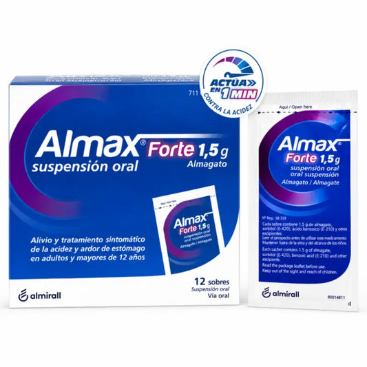 Almax Forte 1,5 g 12 bustine Sospensione orale